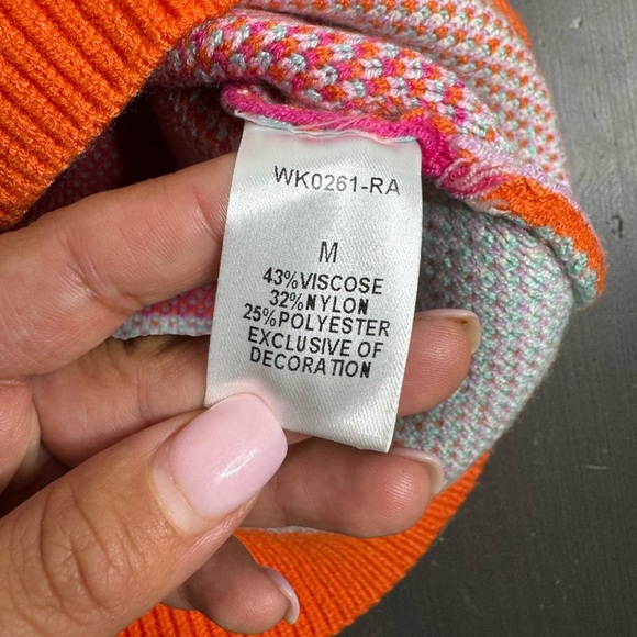 THML Rylee sweater in orange - Picture 5 of 7